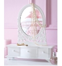 Bow Fronted Dressing Table Mirror