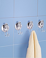Suction Hooks Pack of 4