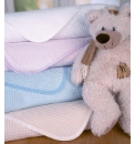 Clair de Lune Soft Cotton Waffle Blanket