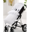 Clair de Lune Broderie Anglaise Footmuff