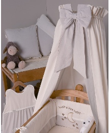 Clair de Lune Hush Bye Crown Drape & Rod