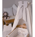 Clair de Lune Hush Bye Crown Drape & Rod
