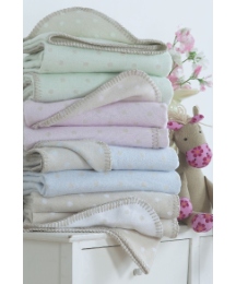 Clair de Lune Cotton Spot Blanket