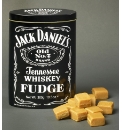 Jack Daniels Whiskey Fudge in Oval Tin