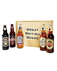 5 British Beers Crate