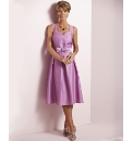 Dress With Detachable Belt Length 43in