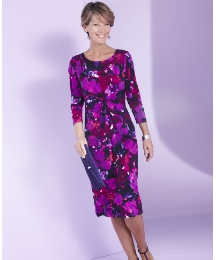 Print Dress Length 41in
