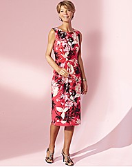 Printed Dress Length 41in