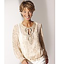Tunic with beading