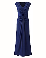 Evening Dress with Silver Trim 53in