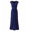 Evening Dress with Silver Trim 53in