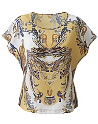 Printed Woven Top