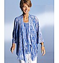 Printed Blouse and Camisole