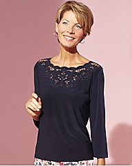 Cutwork Jersey Top