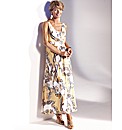 Print Maxi Dress Length 52 in.