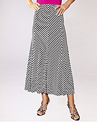 Striped Skirt Length 32 in.