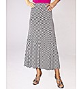 Striped Skirt Length 32 in.