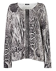 Gerry Weber Reptile Print Jumper Gerry Weber Reptile Print Jumper