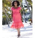 Tiered Ruffle Hem Dress