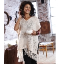 Fringed Edges Poncho