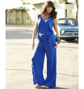 Relaxed V-neck Jumpsuit