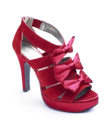 Isabella Cole Bow Platform Shoes E Fit