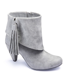 Heavenly Soles Tassel Ankle Boots E Fit
