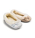 Viva La Diva Bow Ballerina Slippers