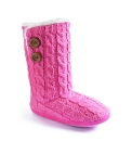 Viva La Diva Knitted Bootee Slippers