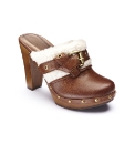 Viva La Diva Shearling Clogs D Fit