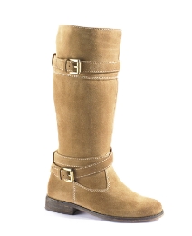Legroom Suede Riding Boots E Fit