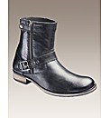 Jacamo Buckle And Zip Detail Boots
