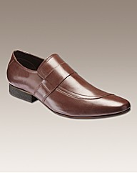 Hamnett Gold Slip On Shoes