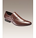 Hamnett Gold Slip On Shoes