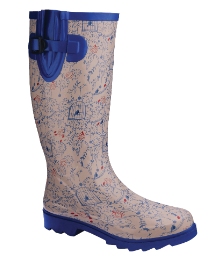 Joe Browns Printed Welly EEE Fit