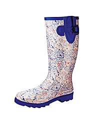 Joe Browns Printed Welly E Fit