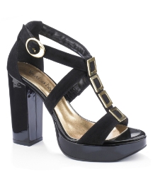 Grazia Chunky Heel Platform Sandals EFit