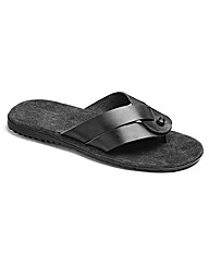 Hamnett Gold Leather Toepost