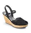 Jeffrey & Paula Cut Out Wedge E Fit