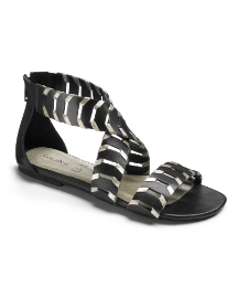 Angel Ribbons Cut Out Sandal E Fit
