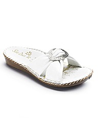 Sole Diva Diamante Trim Sandal D Fit