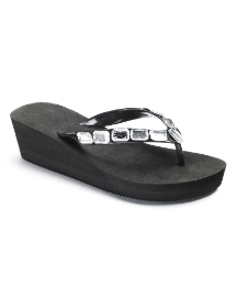Viva La Diva Wedge Flip Flop E Fitting