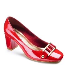Viva La Diva Buckle Court EEE Fit
