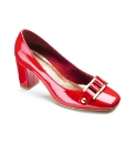 Viva La Diva Buckle Court EEE Fit