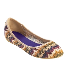 Joe Browns Striped Ballerina EEE Fit