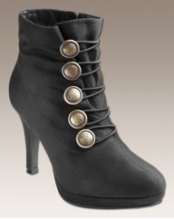 Viva La Diva Military Boots EEE Fit