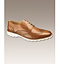 Hamnett Gold Lace Up Shoes