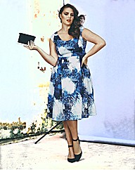 Pasazz.net Favorite - Look Bardot Printed Prom Dress