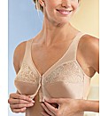 Glamorise Blush Front Fastening Bra