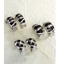 Elegant Earrings 3 Pairs Post